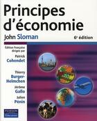 Couverture du livre « Principes d'economie (6è édition) » de John Sloman aux éditions Pearson