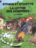 Couverture du livre « Sylvain et Sylvette T.10 ; la lettre des compères » de Jean-Louis Pesch aux éditions Lombard