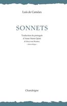 Couverture du livre « Sonnets » de Luis De Camoes aux éditions Chandeigne