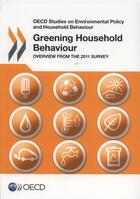 Couverture du livre « Greening household behaviour ; overview from the 2011 survey » de Ocde aux éditions Ocde