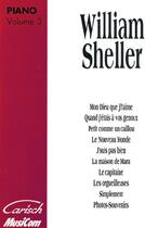 Couverture du livre « William Sheller ; piano t.3 » de William Sheller aux éditions Carisch Musicom