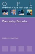 Couverture du livre « Personality Disorders (Oxford Psychiatry Library) » de Newton-Howes Giles aux éditions Oup Oxford