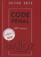 Couverture du livre « Droit pénal LMD (édition 2011/2012) » de  aux éditions Dalloz