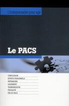 Couverture du livre « Le pacs » de  aux éditions Le Particulier