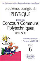 Couverture du livre « Problemes poses aux concours communs de polytechniques » de Francois Morand aux éditions Ellipses