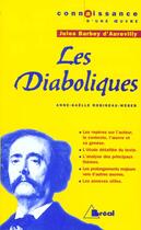 Couverture du livre « Les diaboliques, de Jules Barbey d'Aurevilly » de Anne-Gaelle Robineau-Weber aux éditions Breal
