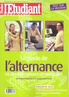 Couverture du livre « Guide de l'alternance et des formations remunerees » de  aux éditions L'etudiant