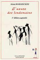 Couverture du livre « L'usure des lendemains (2e édition) » de Alain Mabanckou aux éditions Menaibuc