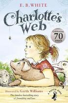 Couverture du livre « Charlotte'S Web (A Puffin Book) » de White E B aux éditions Children Pbs
