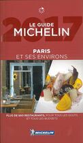 Couverture du livre « Guide rouge Michelin ; Paris & ses environs (édition 2017) » de Collectif Michelin aux éditions Michelin