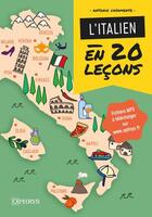 Couverture du livre « L'italien en 20 leçons » de Antonio Casamento aux éditions Ophrys