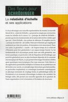Couverture du livre « Des fleurs pour Schrodinger ; la relativité d'échelle et ses applications » de Jean Chaline aux éditions Ellipses