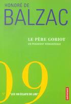 Couverture du livre « Le père Goriot » de Honoré De Balzac aux éditions Autrement