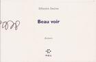 Couverture du livre « Beau voir » de Sebastien Smirou aux éditions P.o.l