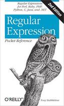 Couverture du livre « Regular Expression Pocket Reference » de Tony Stubblebine aux éditions O Reilly