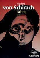 Couverture du livre « Tabou » de Ferdinand Von Schirach aux éditions Gallimard