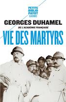 Couverture du livre « Vie des martyrs » de Duhamel Georges aux éditions Rivages