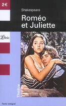 Couverture du livre « Roméo et Juliette » de William Shakespeare aux éditions J'ai Lu