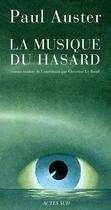 Couverture du livre « La musique du hasard » de Paul Auster aux éditions Editions Actes Sud