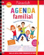 Couverture du livre « Agenda familial memoniak 2017-2018 » de Nesk aux éditions Editions 365