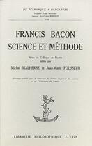 Couverture du livre « France Bacon Silence Met » de  aux éditions Vrin