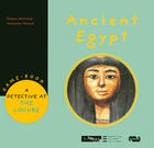 Couverture du livre « A detective at the Louvre ; ancient Egypte ; game book » de Evelyne Bertrand et Alexandra Poiraud aux éditions Reunion Des Musees Nationaux