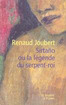 Couverture du livre « Sirtano » de Renaud Joubert aux éditions Serpent A Plumes