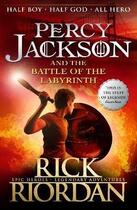 Couverture du livre « Percy Jackson and the battle of the labyrinth » de Rick Riordan aux éditions Children Pbs