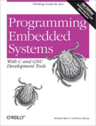 Couverture du livre « Programming Embedded Systems » de Michael Barr aux éditions O'reilly Media