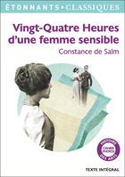 Couverture du livre « Vingt-quatre heures d'une femme sensible » de Constance De Salm aux éditions Flammarion