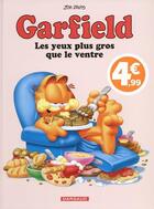 Couverture du livre « Garfield t.3 ; les yeux plus gros que le ventre » de Jim Davis aux éditions Dargaud