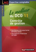 Couverture du livre « Le meilleur du DCG 1 ; contrôle de gestion » de Laurent Bailly aux éditions Foucher