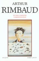 Couverture du livre « Oeuvres completes-correspondance » de Arthur Rimbaud aux éditions Bouquins