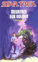 Couverture du livre « Meurtres sur vulcain » de Jean Lorrain aux éditions Fleuve Editions