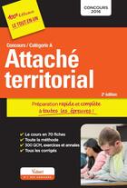 Couverture du livre « Concours attaché territorial catégorie A préparation rapide (2e édition) » de  aux éditions Vuibert