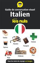 Couverture du livre « Guide de conversation visuel italien pour les nuls » de  aux éditions First