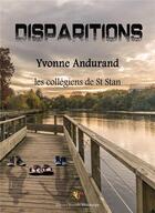 Couverture du livre « Disparitions » de Andurand Yvonne aux éditions Nouvelle Bibliotheque