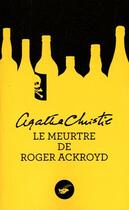 Couverture du livre « Le meurtre de Roger Ackroyd » de Agatha Christie aux éditions Editions Du Masque