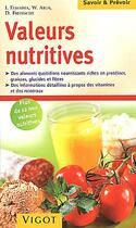 Couverture du livre « Valeurs nutritives » de  aux éditions Vigot