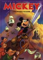 Couverture du livre « Mickey ; l'épée magique d'Excalidor » de  aux éditions Glenat