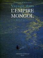 Couverture du livre « Guillaume de Rubrouck, voyage dans l'empire mongol » de Rene Kappler aux éditions Actes Sud