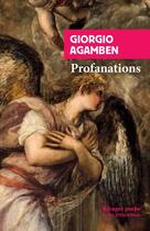 Couverture du livre « Profanations » de Giorgio Agamben aux éditions Rivages