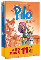 Couverture du livre « Pilo Tome 4 : Pilo et la fille pirate » de Julien Mariolle aux éditions Bamboo