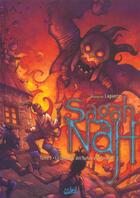 Couverture du livre « Sagah-Nah t.2 ; la confrerie des tueurs de monstres » de Francois Lapierre aux éditions Soleil