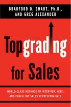 Couverture du livre « Topgrading for Sales » de Alexander Greg aux éditions Penguin Group Us