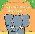 Couverture du livre « Où est mon éléphant ? » de Rachel Wells et Fiona Watt aux éditions Usborne
