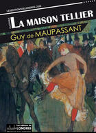 Couverture du livre « La maison Tellier » de Guy de Maupassant aux éditions Les Editions De Londres