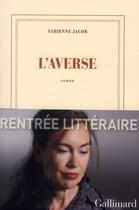 Couverture du livre « L'averse » de Fabienne Jacob aux éditions Gallimard