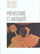 Couverture du livre « Histoire de l'art. prehistoire et antiquite (broche) » de  aux éditions Flammarion