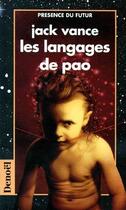 Couverture du livre « Les langages de Pao » de Jack Vance aux éditions Denoel